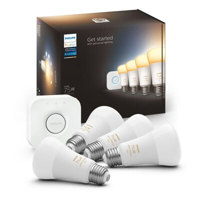 Philips Hue White Ambiance Starter Kit with Hue Bridge